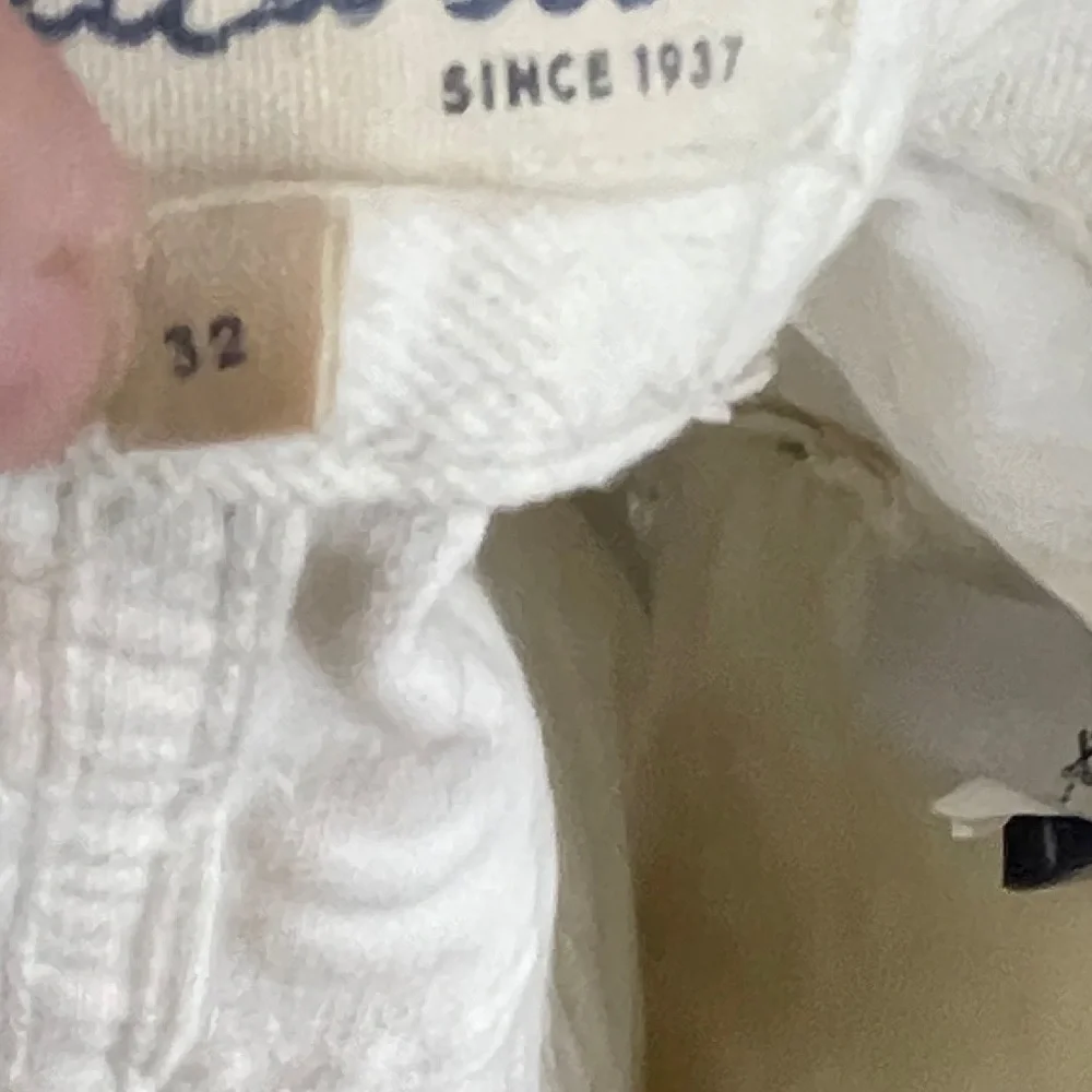 Madewell‎ Destroyed Denim Shorts White